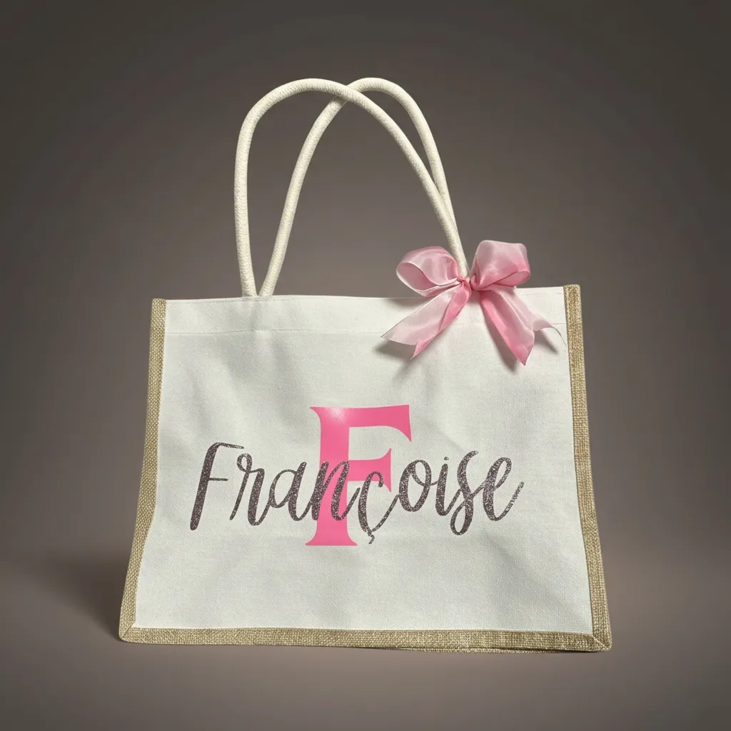 Tote Bag 35 cm de large personnalisé